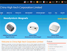 Tablet Screenshot of chinahighitech.com